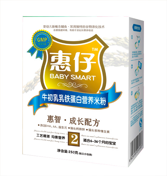 惠仔牛初乳乳鐵蛋白營養(yǎng)米粉