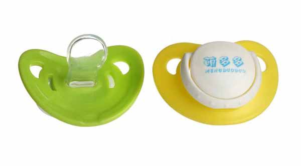 萌多多拇指頭心型硅膠安撫奶嘴