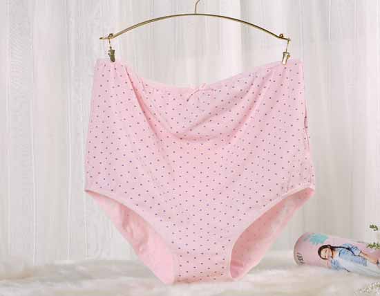 元曼零感輕盈515綿柔舒適內(nèi)褲(粉紅玉點)