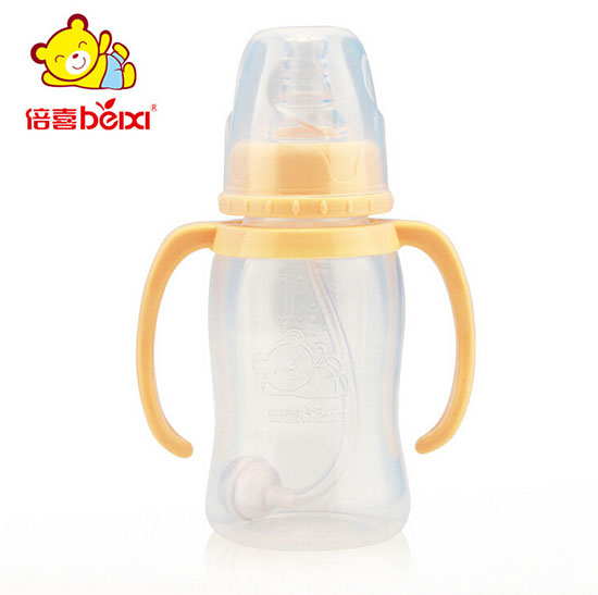 倍喜標口直身PP奶瓶150ML(黃色)