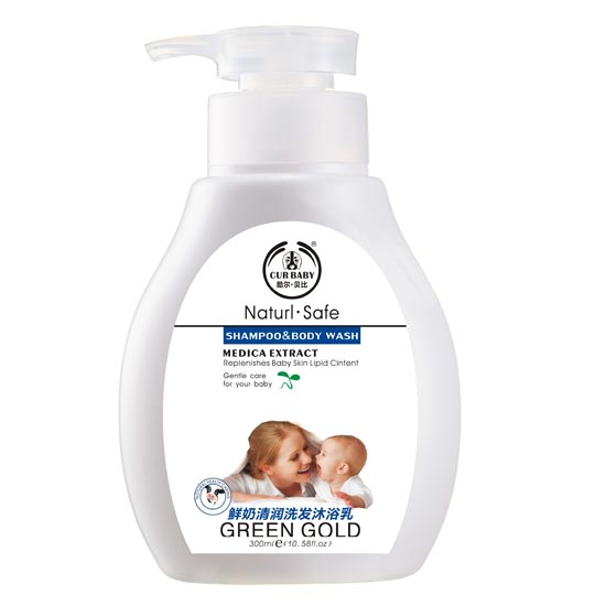 貝比鮮奶清潤(rùn)洗沐二合一300ml