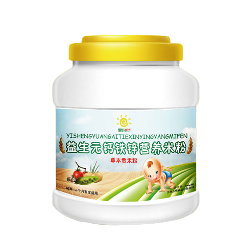 里約陽光益生元鈣鐵鋅營(yíng)養(yǎng)米粉