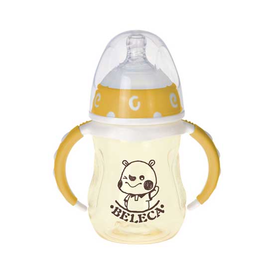 貝樂嘉PPSU奶瓶120ML(黃色)手柄