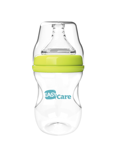 伊斯卡爾160mlPP寬口徑奶瓶(黃)