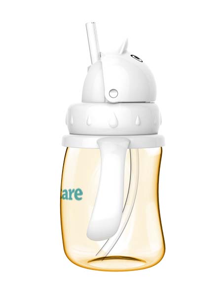 伊斯卡爾180ml PPSU企鵝吸管杯(測(cè)面)