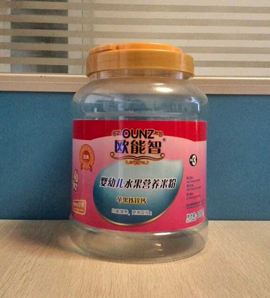 歐能智3段蘋(píng)果鐵鋅鈣營(yíng)養(yǎng)米粉
