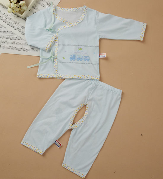 金色小魚精棉素色單面無(wú)骨縫制快樂(lè)之旅開襠合同套