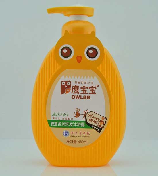 鷹寶寶嬰童柔潤洗發(fā)沐浴露