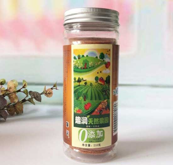 趣潤(rùn)天然果園罐裝山楂片210g