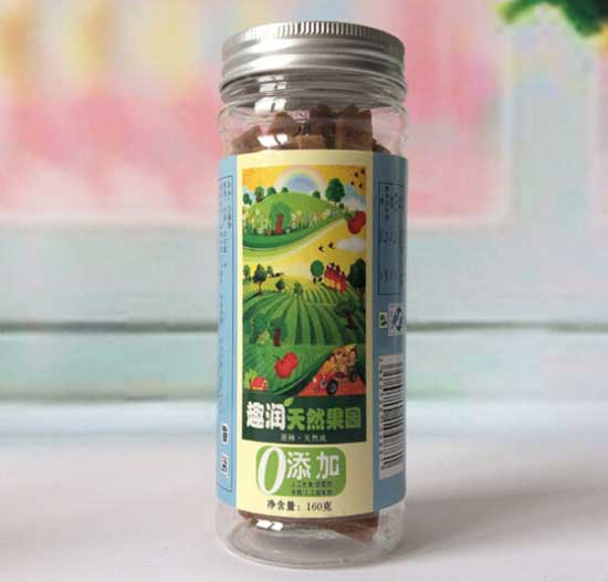 趣潤天然果園罐裝山楂160克