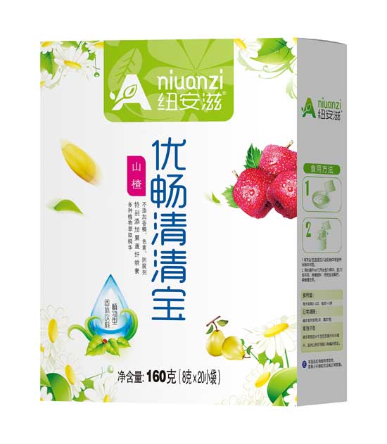 紐安滋山楂優(yōu)暢清清寶(盒)