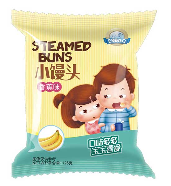 兒葆香蕉味小饅頭袋裝