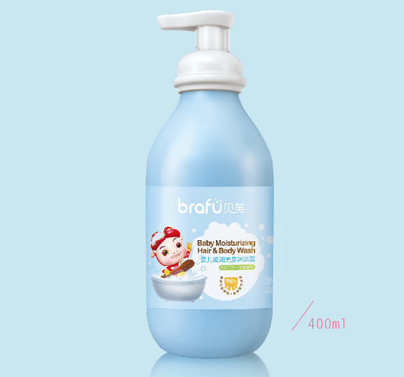 貝芙嬰幼兒凝潤洗發(fā)沐浴露