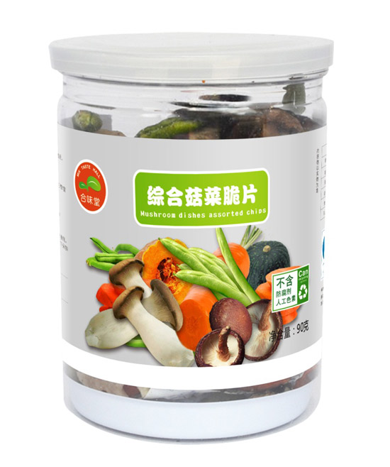 合味堂綜合菇菜脆片