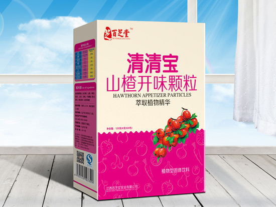 百芝堂山楂開(kāi)胃清清寶顆粒