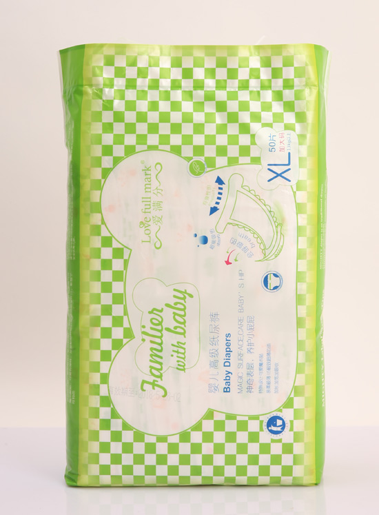 愛(ài)滿分嬰兒高級(jí)紙尿褲XL50片