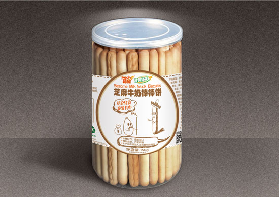 蓓寵芝麻牛奶棒棒餅