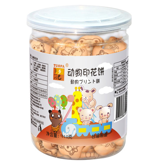 多巴動(dòng)物印花餅