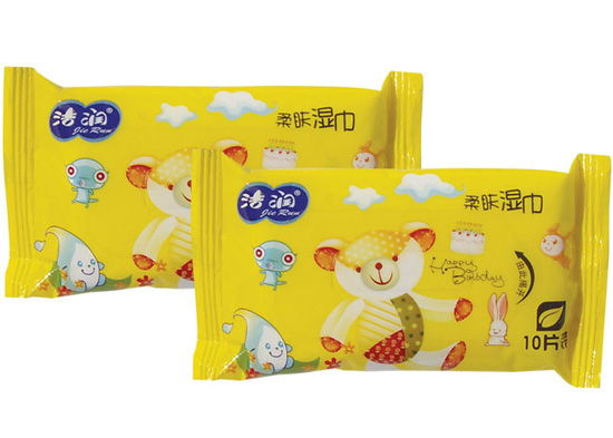 潔潤10片啟封裝濕巾