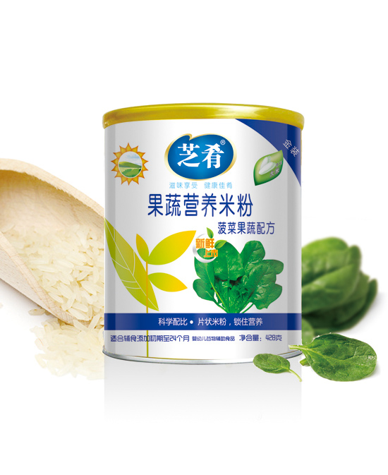 芝肴果蔬營(yíng)養(yǎng)米粉(菠菜果蔬配方)