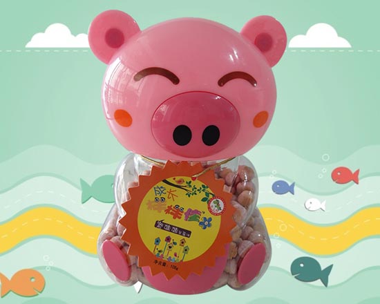 寵娃娃紫薯味小蛋酥粉色