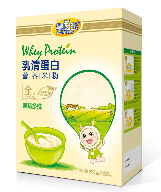 慧因寶果蔬多維盒裝乳清蛋白營養(yǎng)米粉