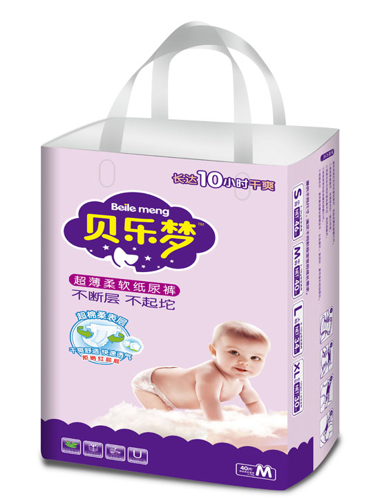 貝樂夢超薄柔軟紙尿褲M碼