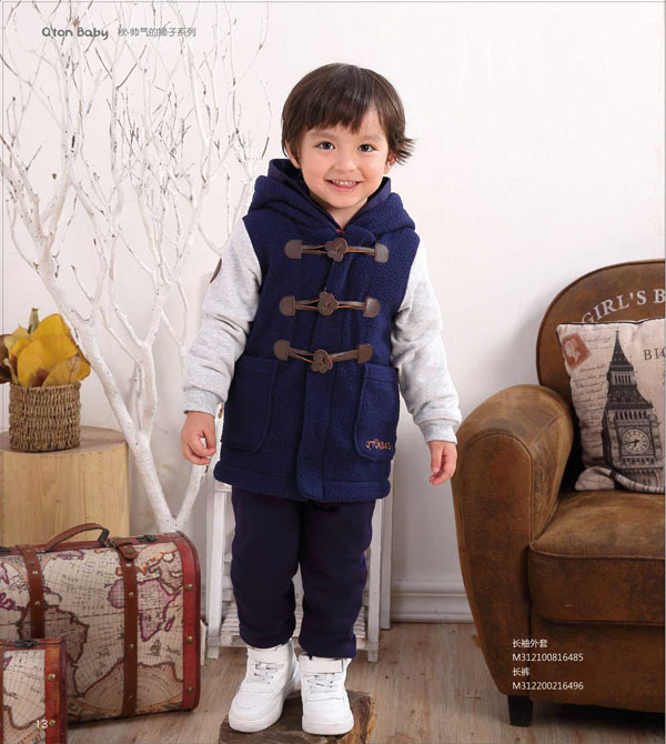 棉果果帥氣獅子系列長(zhǎng)袖外套長(zhǎng)褲