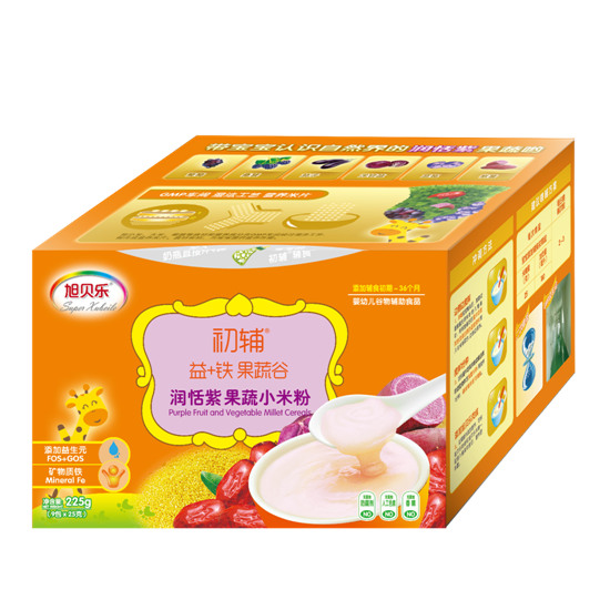 初輔潤(rùn)恬紫果蔬小米粉