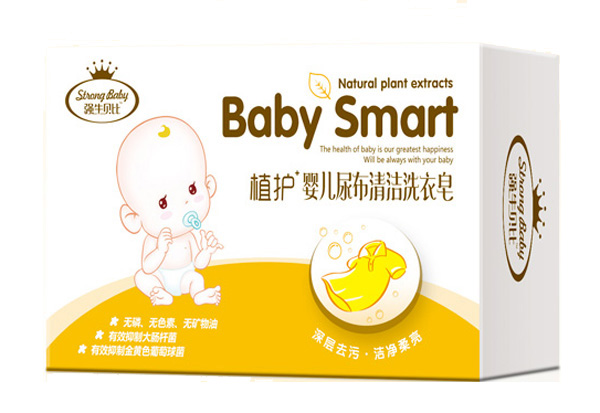 強(qiáng)生貝比嬰兒尿布清潔洗衣皂
