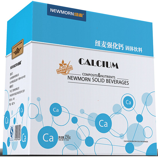 紐麥強化鈣固體飲料