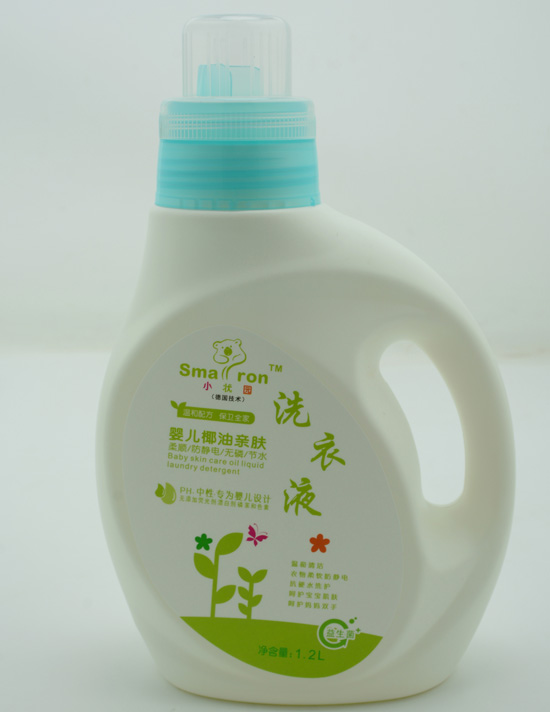 小狀園嬰兒椰油親膚洗衣液1