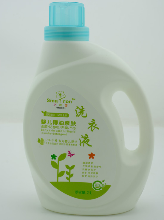小狀園嬰兒椰油親膚洗衣液2L