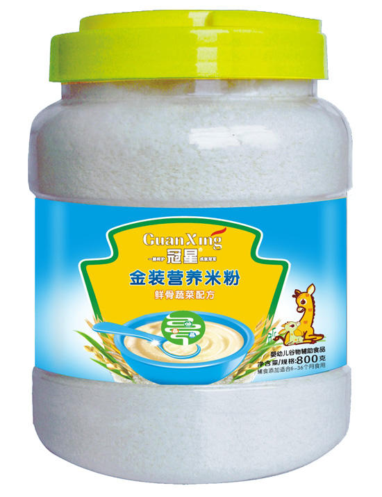 冠星鮮骨蔬菜800克營(yíng)養(yǎng)米粉