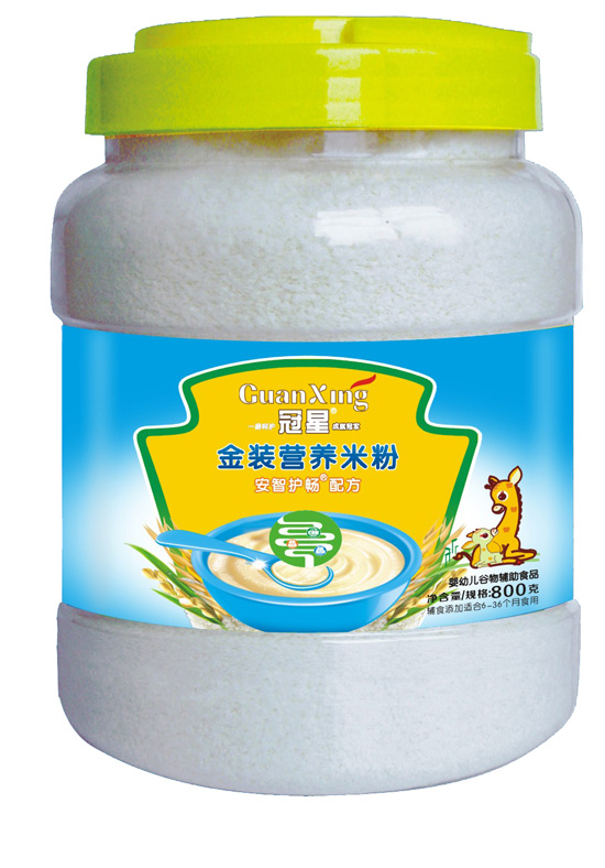 冠星安智護(hù)暢800克營養(yǎng)米粉