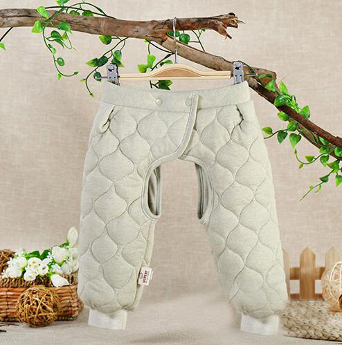 蓓琪兔嬰兒服飾2015秋冬新品絎棉系列新生兒開襠褲0