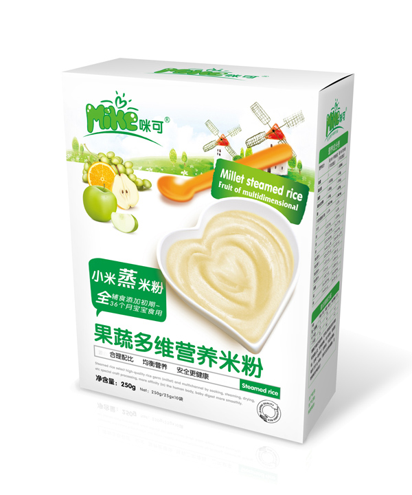 小米蒸-果蔬多維營養(yǎng)米粉盒