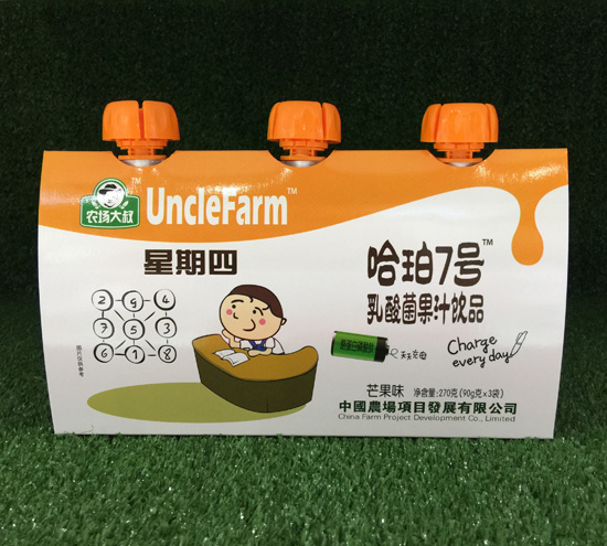 農場大叔芒果味乳酸菌果汁飲品
