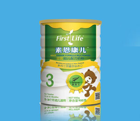 素恩康兒嬰幼兒配方奶粉3段
