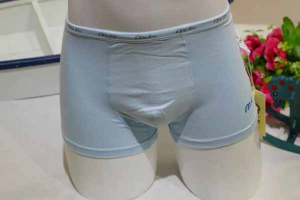 11 啤啤小魚銀離子男童抗菌內(nèi)褲藍色