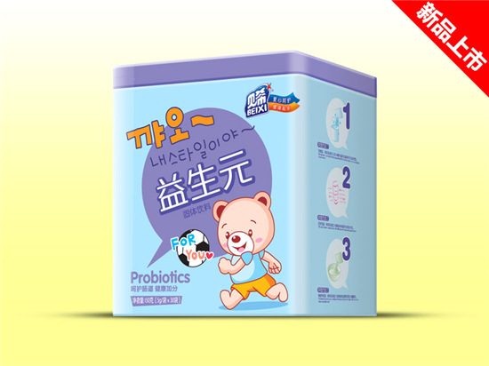 貝希益生元顆粒鐵聽