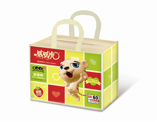 威威虎酷薄爽紙尿片M碼60片