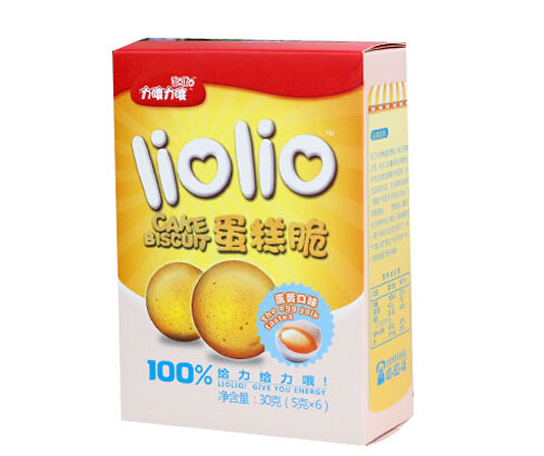 力哦力哦蛋黃味蛋糕脆