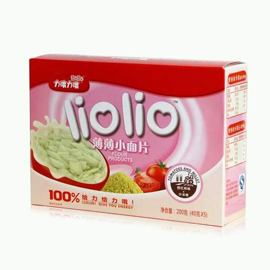 力哦力哦給力小面片西紅柿+小米味