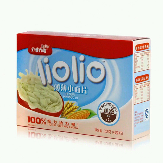 力哦力哦給力小面片原味+玉米味