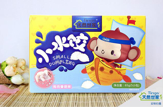 天然世家雞肉香菇小水餃