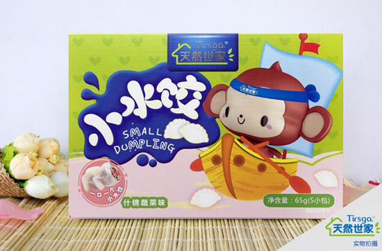 天然世家什錦蔬菜小水餃