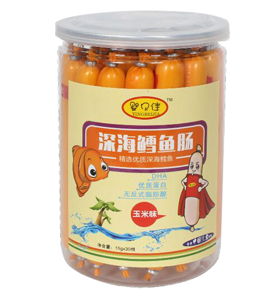 嬰貝佳玉米味魚腸