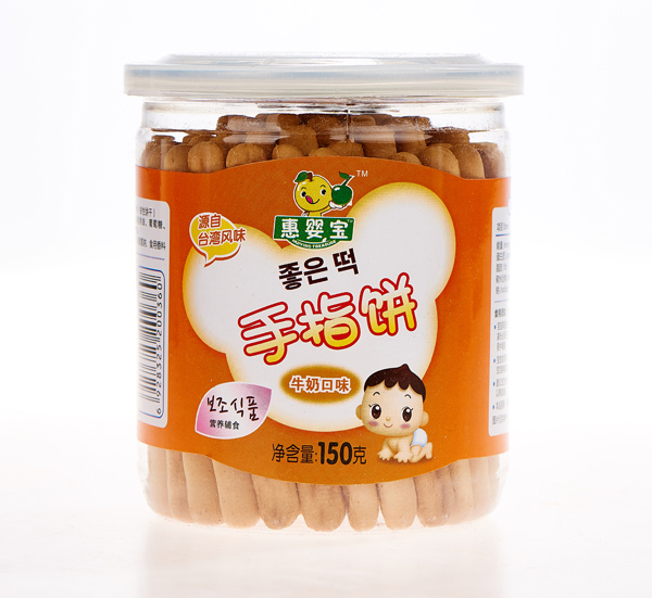 惠嬰寶手指餅干牛奶口味