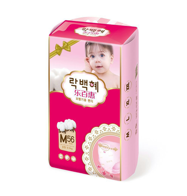 樂百惠全芯體拉拉褲M碼56片